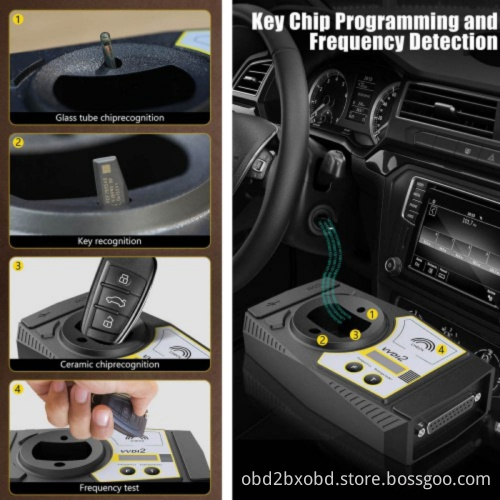 Xhorse VVDI2 Full Kit V7.0.2 with OBD48 + 96bit 48 + MQB + BMW FEM/BDC Ship from US/UK/EU/RU